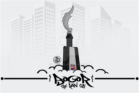 tugu kujang bogor vector art  velhinha  deviantart