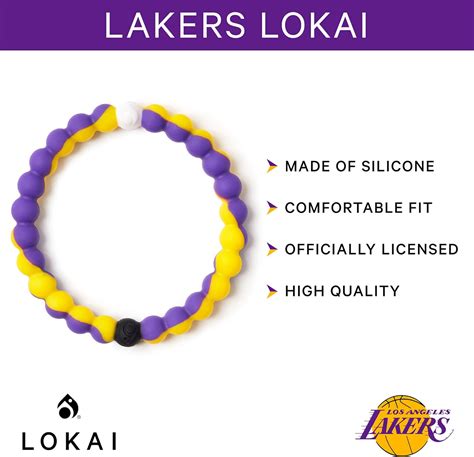 Buy Lokai Silicone Beaded Bracelet Nba Collection Beaded Bracelet For