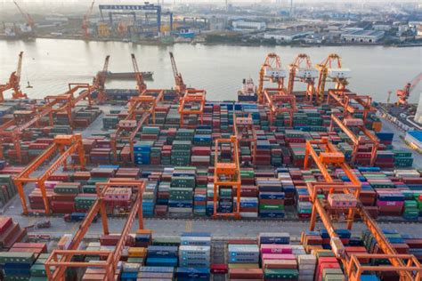 guangzhou port stock  pictures royalty  images istock