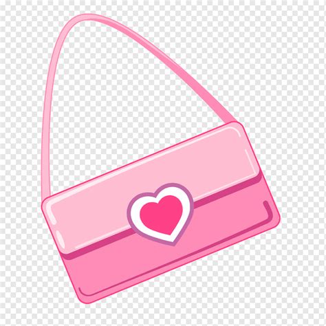 Handbag Woman, Розовая женская сумка, прямоугольник, сердце, мода png ...