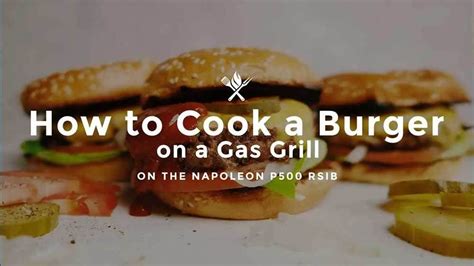 Searing The Perfect Burger: 5 Essential Cooking Times For A Juicy Gas Grill Delight