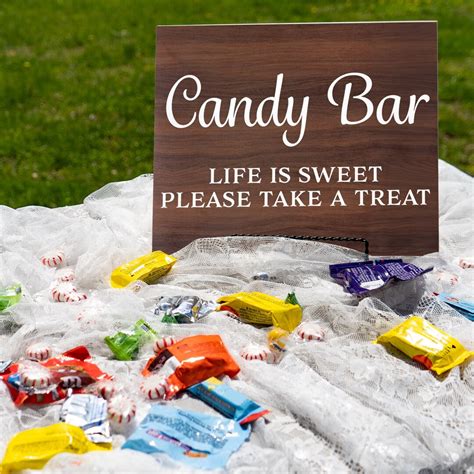 Candy Bar Sign, Candy Buffet Sign for Party or Wedding, Birthday Party ...