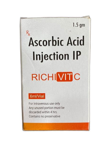 Richi Vitc Ascorbic Acid Injection Ip Gm Ml At Rs Piece In