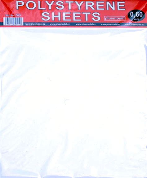 polystyrene sheets  mm