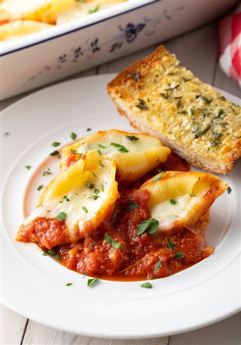 Ricotta Stuffed Shells Recipe A Spicy Perspective