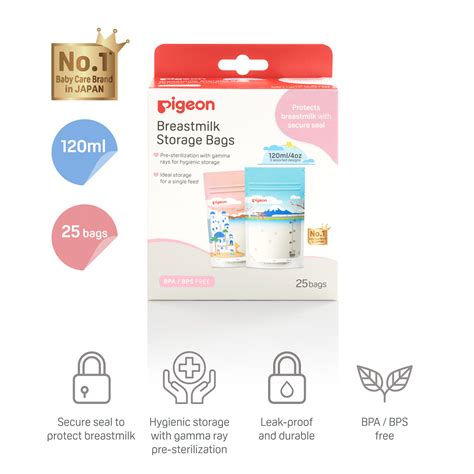 Breastmilk Storage Bags, Holiday Series - Pigeon Malaysia