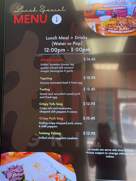 fuji grill niagara falls menu 6