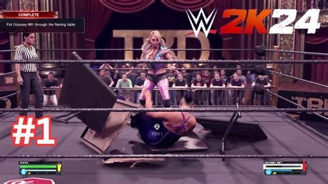 WWE 2K24 My Rise UNLEASHED 1 YouTube