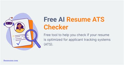 Free AI Resume ATS Checker | Resmume.com