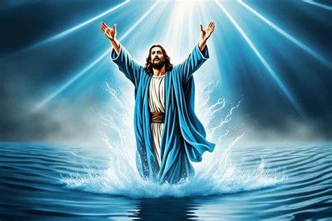 Escreva Sobre O Significado De Jesus Como A Água Viva - Qual é O Significado Do Milagre De Jesus Andar Sobre A água?