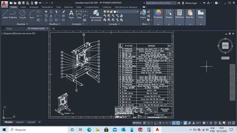 Projeto Prensa Manual Em Solidworks D D Pdf E Dwg