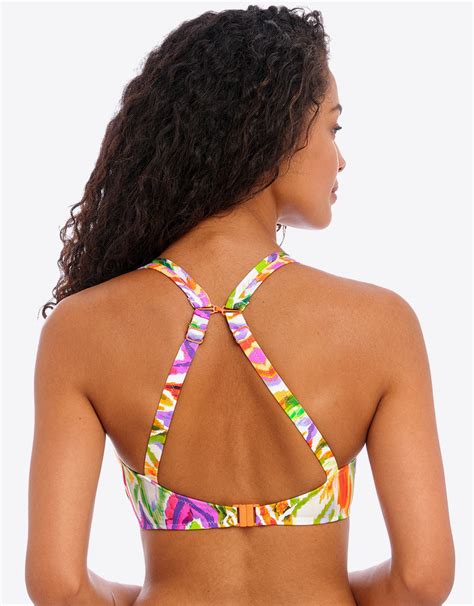 Freya Tusan Beach High Apex Bikini Top Multi Sharesto