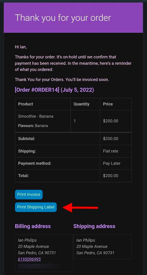 How To Create And Print Woocommerce Shipping Labels Webtoffee