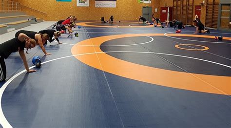 Wrestling Mats By Dollamur Official Mat Of Usa Wrestling And Flosports