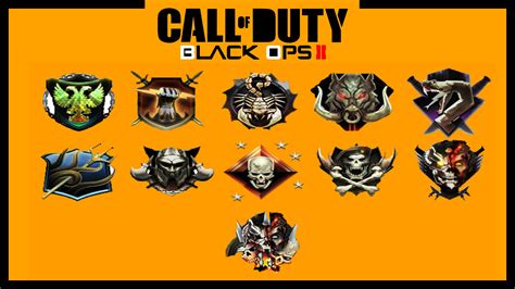 Black Ops Ii Prestige Emblems By Maztec On Deviantart