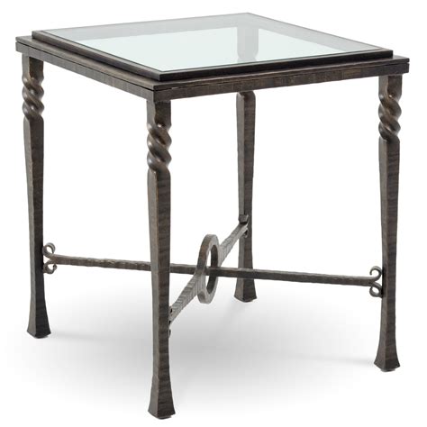 Wrought Iron End Tables Living Room Marble Accent Table Tured The Omega