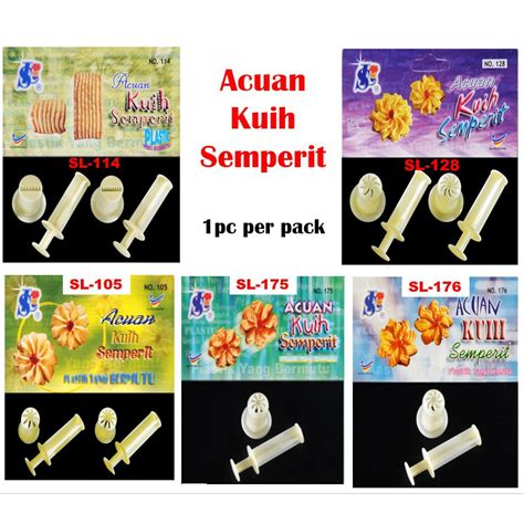acuan tekan berpam kuih biskut raya