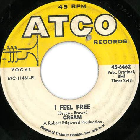 Cream – I Feel Free (1967, Vinyl) - Discogs