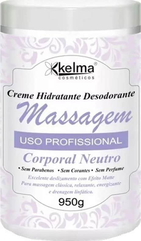 Kelma Creme De Massagem Corporal Neutro Profissional G