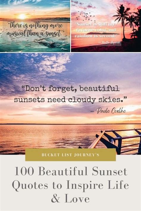 beautiful sunset quotes  inspire life love