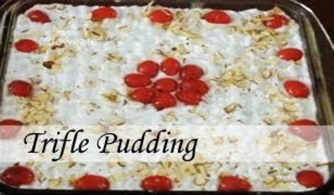 Trifle Pudding recipe - Recipe Flow