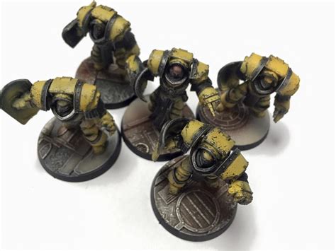 30k Horus Heresy Imperial Fists Loyalist Space Marines Warhammer 40 000 Yellow Imperial