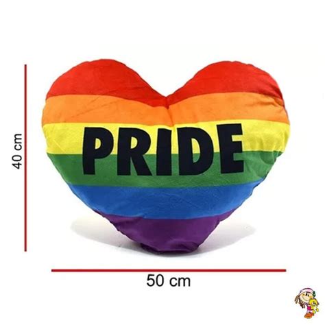 Corazon Pride De Peluche 50 Cm Olis Place Peluches