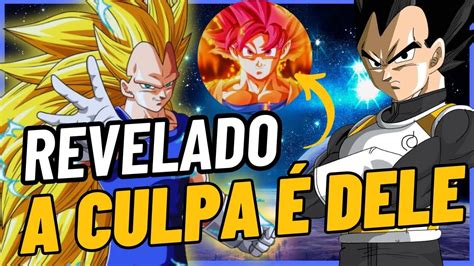 Revelado Porque Vegeta Nunca Se Transformou Em Ssj A Culpa Sempre