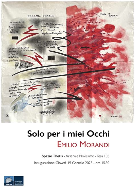 Solo Per I Miei Occhi Emilio Morandi Innovarte