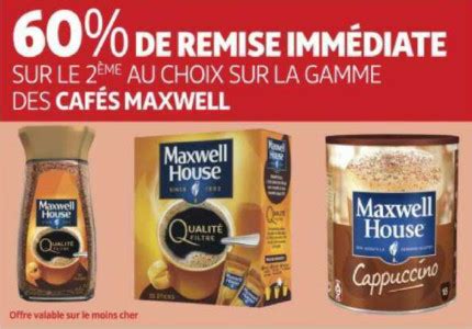 Anti Crise Fr Gamme Maxwell House Chez Auchan Supermarch