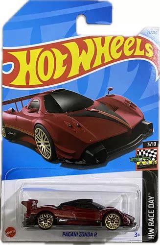 Hot Wheels Pagani Zonda R Rojo Hw Race Day Meses sin interés