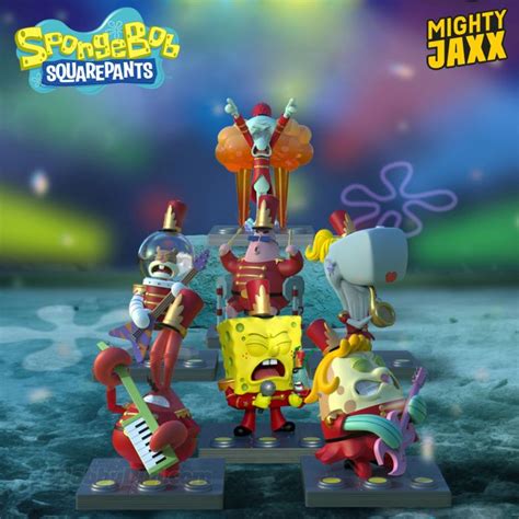 Mighty Jaxx Blind Box Spongebob Squarepants Band Geeks Series