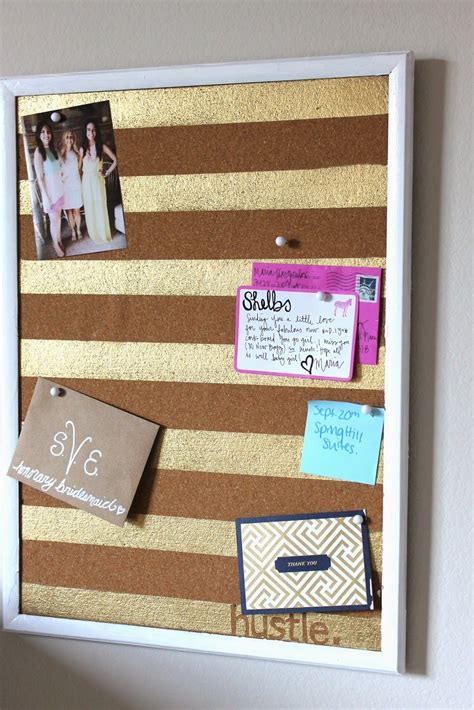 Diy Corkboard Pretty In The Pines North Carolina Lifestyle And