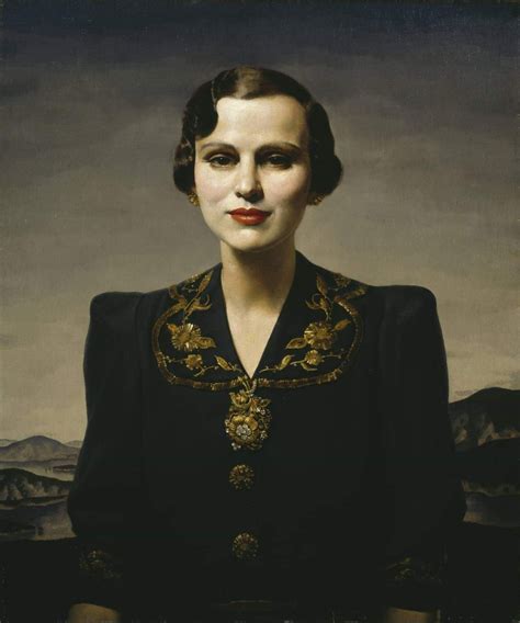 Gerald Leslie Brockhurst 1890 1978 Portrait Of Margaret Duchess Of