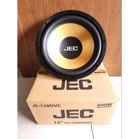 Jual Subwoofer Jec Js 128dvc 12 Double Coil 600w Shopee Indonesia