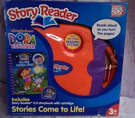 Nickelodeon Dora The Explorer Story Reader 20 Includes Book And Cartridge ~new~ 1840221372