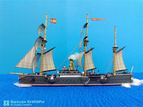 Los Barcos De Papel Crucero Don Juan De Austria 1887