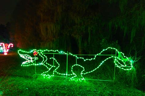 Auburndale Florida — The Wonderland of Lights — Drive Through Light Show