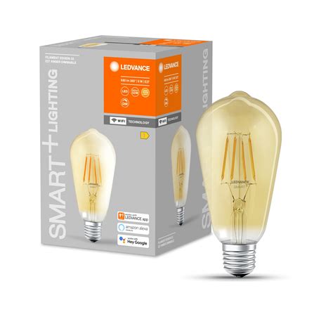 Led Vintage Ledvance Smart Wi Fi Filament Gold