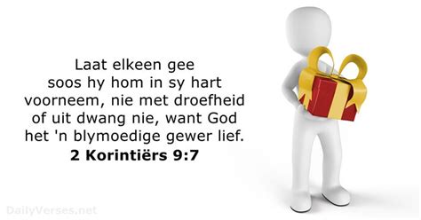 25 Bybelverse Oor Gee DailyVerses Net