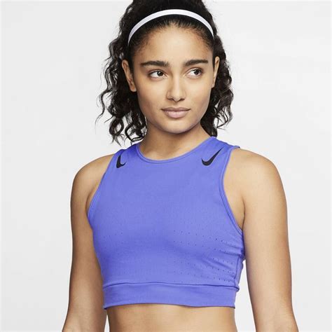 Get Ready To Move In The Nike Womens Summer Aeroswift Crop Top