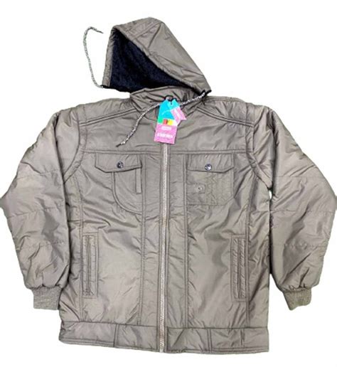 Grey Men Full Sleeves Divider Cotton Winter Jacket At Rs 380piece In New Delhi