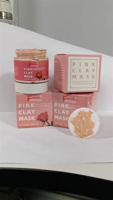 Pink Clay Mask Organic Natural Rose Clay Purify And Brighten Your Skin