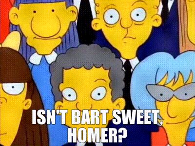 YARN Isn T Bart Sweet Homer The Simpsons 1989 S01E01 Comedy