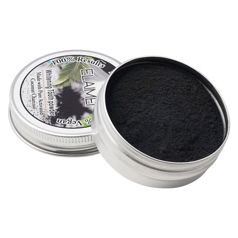 Activated Charcoal Teeth Teeth Whitener Powder For Natural Coconuts