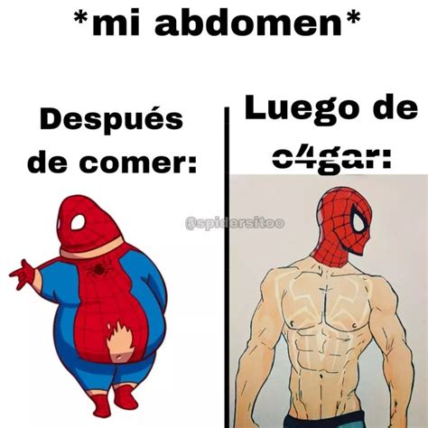 Mi abdomen Después de comer Luego de cagar Memes