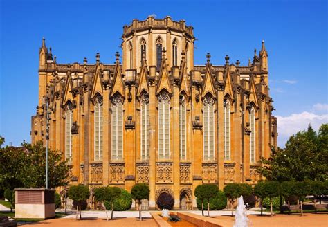 Cathedral Mary Immaculate Vitoria Gasteiz Stock Photos - Free & Royalty ...