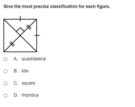 Solved Give The Most Precise Classification For Each Figure Chegg