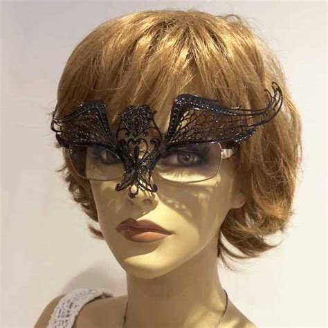 Ali Glass Budget Masquerade Masks For Glasses Wearers Just Posh Masks