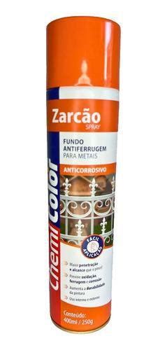 Tinta Spray Primer Cinza Antiferrugem Chemicolor 400ml Tinta Spray